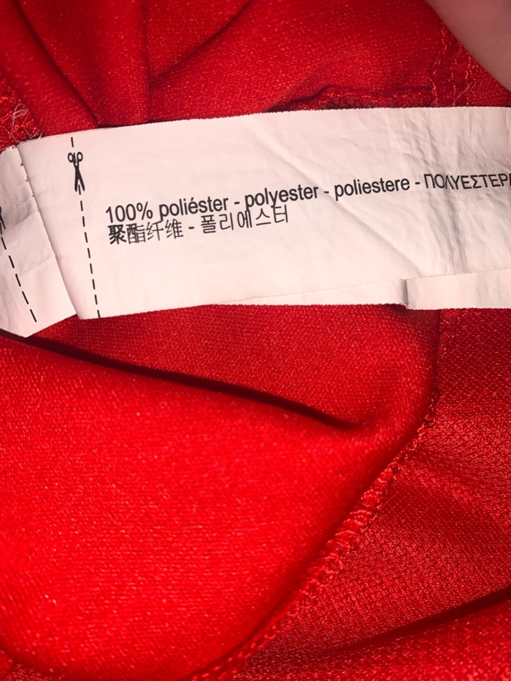 Zara Women’s Red Ruffle Hem Square Neck Drop Skirt Sleeveless Mini Dress Medium - Picture 8 of 10